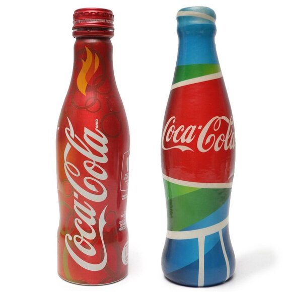 Coca Cola Bottles Coke Light 2010 Vancouver Olympics Memorabilia Collectable LE - Picture 1 of 14